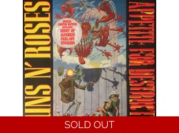 Guns N' Roses ‎– Appetite For Destruction - UK Limited Edition 1st